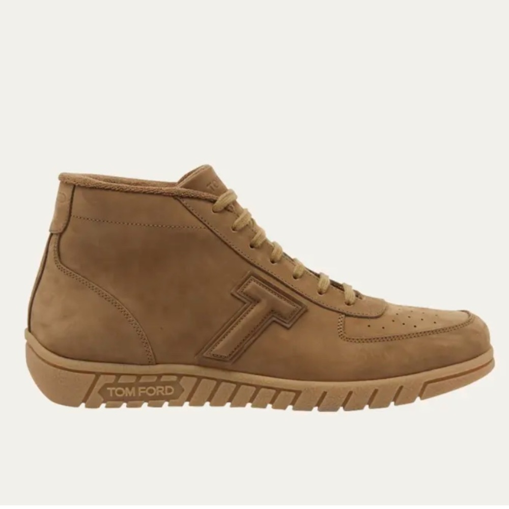 Men’s Tom Ford Connor Suede Sneakers Size 12